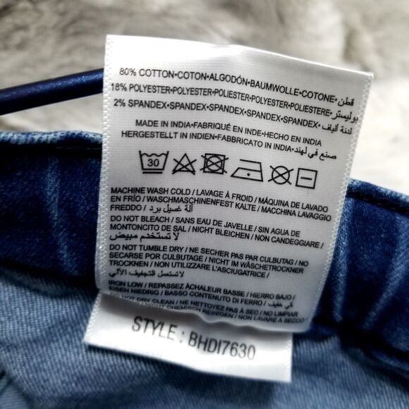 Being Human Jeans Mens Size 32x30 Blue Jogger Drop Crotch Slim Drawstring Denim - Picture 13 of 13